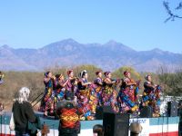 Dancers at the 2007 La Fiesta de Tumacacori. Photo by Vanessa Bechtol.